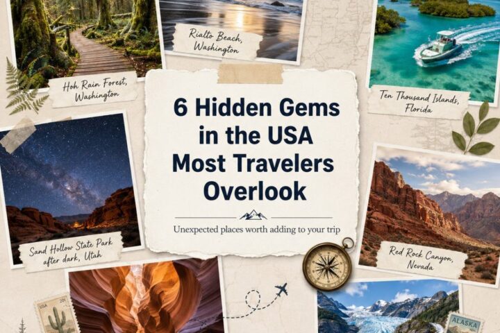 6 Hidden Gems in the USA Most Travelers Overlook